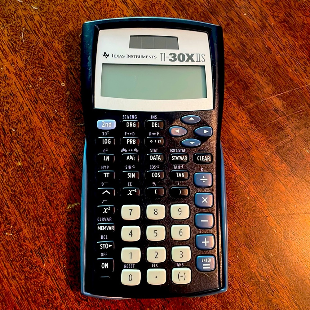 Texas Instruments ti-30xiis scientific calculator
